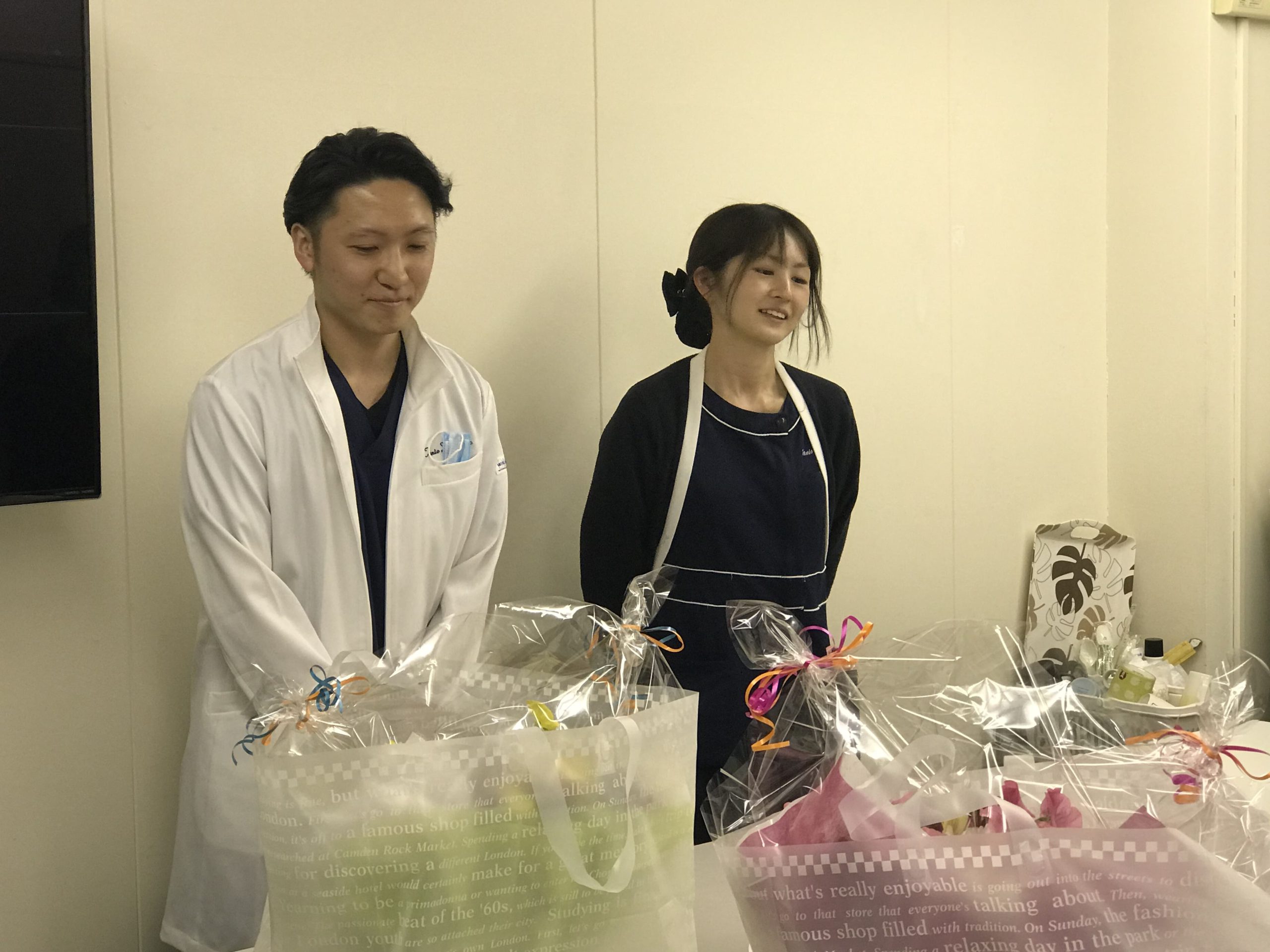 最後の挨拶👏
