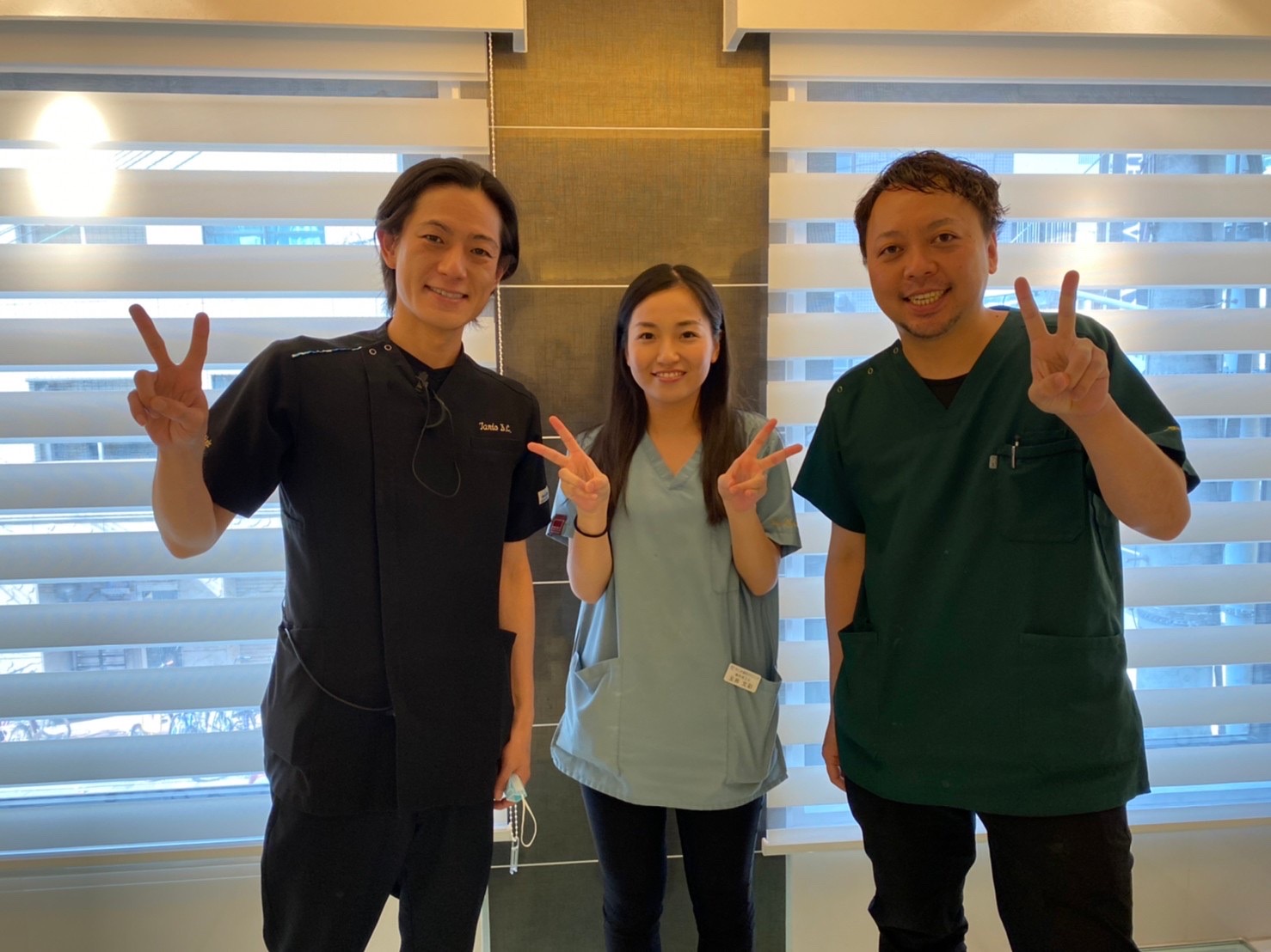 技工室の立ち上げから頑張られた玉井さん💚
